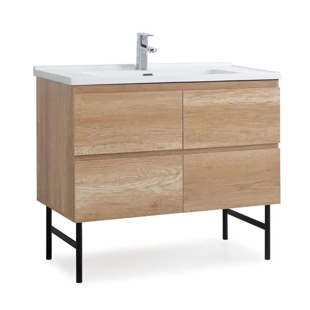 40 inch Modern Style Elvora Bathroom Sink Vanity - Bentoncollections