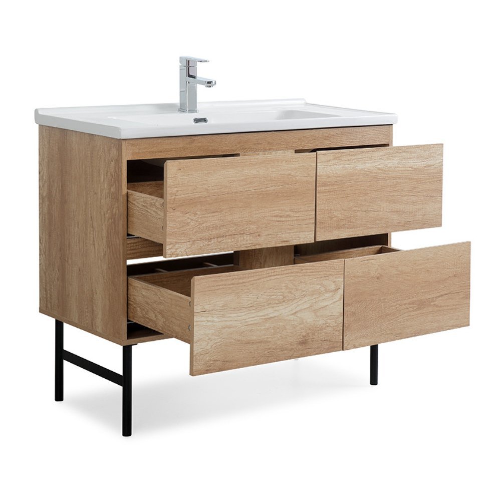 40 inch Modern Style Elvora Bathroom Sink Vanity - Bentoncollections