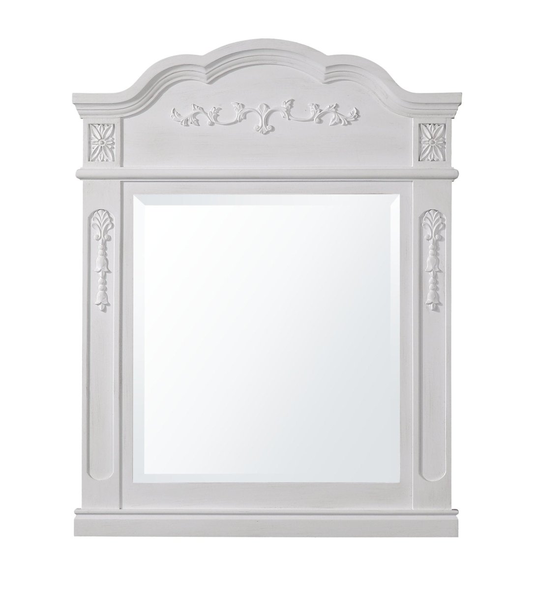 33" Traditional Style Antique White Benson Bathroom Sink Vanity Benton Collection ZK-021W-AW - Bentoncollections