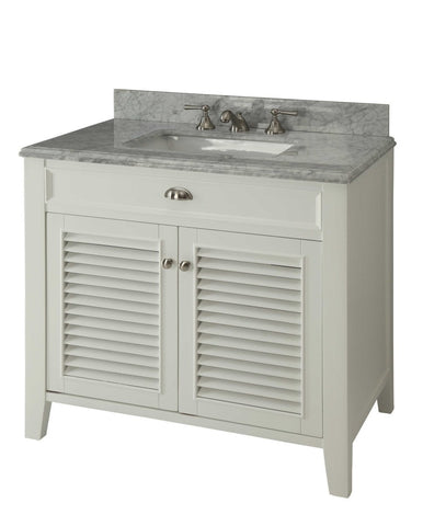 36" Kalani Double Sink Vanity - Model YR3028Q36 - Bentoncollections