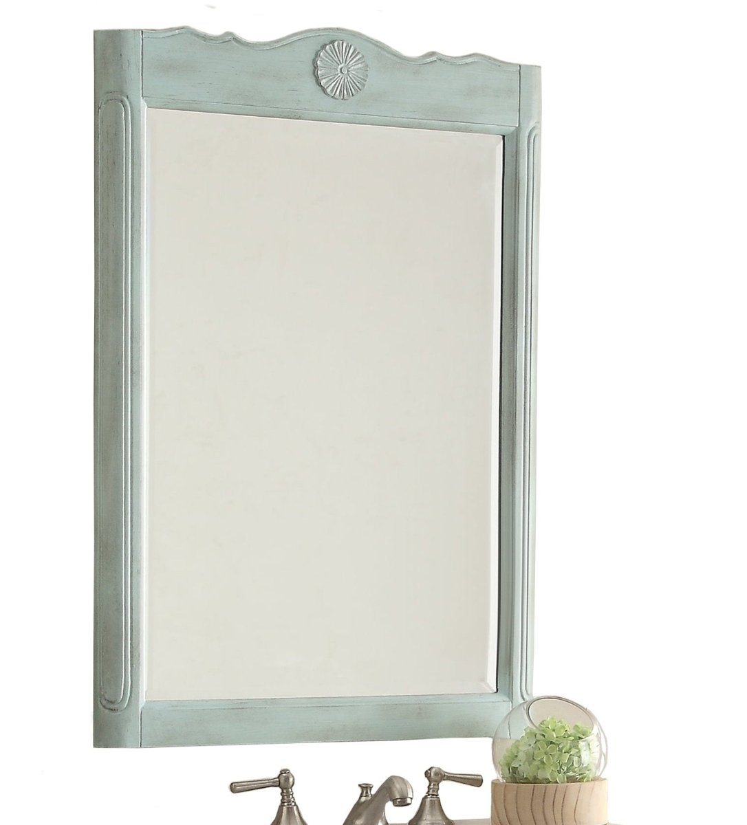 Daleville 24-inch Wall Mirror MR-838LB - Bentoncollections